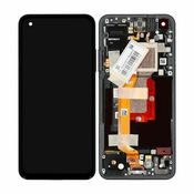 Asus Zenfone 9 AI2202 - LCD zaslon + steklo na dotik + okvir (Midnight Black) OLED