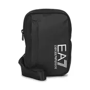 EA7 Emporio Armani Torba za čez ramo  črna / bela