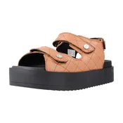 Yellow Sandalias Mujer Modele Coco Črna