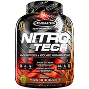 MUSCLETECH Protein Nitro-Tech Performance 1810 g mlijecna cokolada