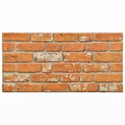 vidaXL Stenske plošče 10 pcs Opeka 100 x 50 cm EPS pena