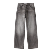 Bershka Kavbojke siv denim