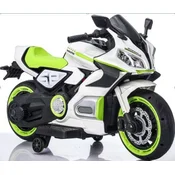Deciji motor na akumulator belo zeleni ( MB0390 )