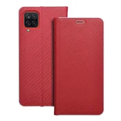 Ovitek Luna Book Carbon Samsung Galaxy A12/M12 - rdeč
