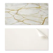 shumee Samolepilna vinilna stenska dekoracija za notranjost 120x60 cm Elegantni marmor z žilami
