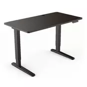 Gaming sto Proven E2-12 Adjustable Desk Black/Black