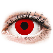 ColourVUE Crazy Lens - Red Devil - nedioptrijske (2 kom leca)