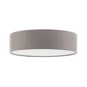 Eglo 55805 - LED stropna svetilka 1xE27/11W/230V, premer 38 cm, siva