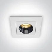 UGRADBENA LED SVJETILJKA 3W WW IP20 38deg 230V BIJELA