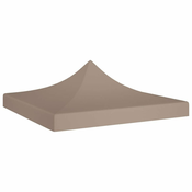 Vidaxl Streha za vrtni šotor 3x3 m taupe 270 g/m2