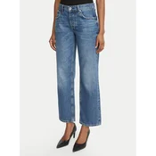 Liu Jo Jeans hlače Selected by Gigi Hadid ZB7304 D4854 Mornarsko modra Cropped Leg