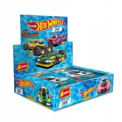 shumee Panini Hot Wheels TCG karte, škatla z 24 vrečkami s 144 zbirateljskimi kartami