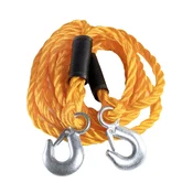 Tow rope 5t (with carabiners, yellow)