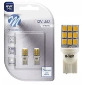 M-Tech LED žarnica W5W T10 9xSMD 2835 OSRAM LED stranska