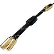 ROLINE Roline 11.09.4213 11.09.4213 avdio Y-adapter [1x 3\,5 mm banana moški konektor - 2x priključna doza za 3\,5 mm banana moški konektor], (20411363)