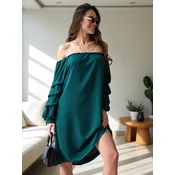 Resti Smooth womens dress ala Spanish style with ruffles
