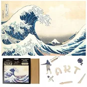 shumee Veliki val pri Kanagawi XL Puzzle | Umetniška uganka Katsushike Hokusai