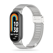 Kovinski pašček za uro Xiaomi Mi Band 8 - srebrna
