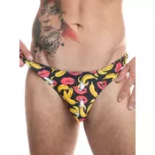 Muške sexy gace Banana String, Šarene