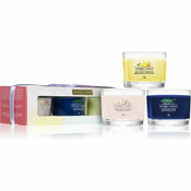 Yankee Candle Darilni set: 3x votivna sveča v steklu