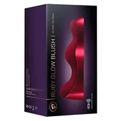 shumee Rocks Off - Vibrator za G-točko in klitoris Ruby Glow Blush
