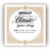 Struna DAddario kitara Rectified Nylon 040/J30 3rd Normal Tension