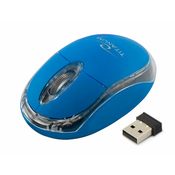 Titanum tm120b brezžična miška 2.4ghz 3d optična usb condor modra