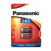 PANASONIC foto-baterija CR-2L/2BP, litij, 2 komada/pakiranje CR-2L/2BP SMART