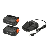 GARDENA Set punjaca za baterije i dve baterije 18V 2.5Ah P4A