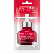Eveline Cosmetics Face Therapy Collagen kremasta maska za obnavljanje cvrstoce kože 8 ml