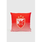 Stefan Ukrasni jastuk Crvena Zvezda, 40x40 cm, Crveno-beli