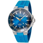 ORIS moška ročna ura Aquis Date 01 400 7769 4125-07 4 22 75FC (41,5mm, 30ATM)