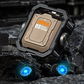 Najnovije slušalice RoboRugg S3: Mehanicke Bluetooth slušalice s automatskim otvaranjem i zatvaranjem, futuristicnim RGB osvjetljenjem i odlicnim Hi-FI zvukom - goldmetal