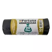 FORTUNA 30L crna vreća za smeće, 50x60 cm, pakiranje od 20 komada 12.01738
