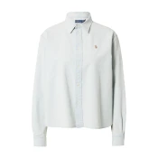 Polo Ralph Lauren Bluza svetlo modra/rjava