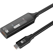 PremiumCord USB-C Repeater Extension 10Gbps Aluminium 10 m USB kabel