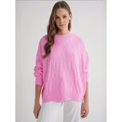 MixRay Pulover Pullover svetlo roza