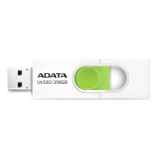 ADATA UV320 256GB USB ključek belo-zelene barve