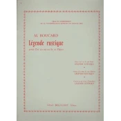 BOUCARD:LEGENDE RUSTIQUE POUR COR ET PIANO