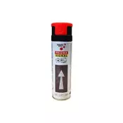 OZNAČEVALNI BARVNI SPREJ SUPERKEM PRISMA COLOR RDEČI 500 ML
