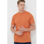 Sportska majica kratkih rukava Rossignol boja: narancasta, glatki model