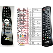 General BENQ ML2241, ML2441, MK2442, MK2443 - združljiv daljinski upravljalnik znamke General