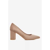 Čevlji s peto DeeZee DP-1681-32 Kaki
