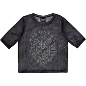 Bad Omens Moth Skull Charcoal Grey XL Ženske Majica