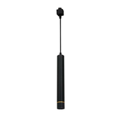 LED luster na sajli za šinski sistem TRACK PENDANT LED/3W/230V crna