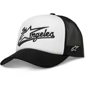 Alpinestars Los Angeles pjenasta kamionerska kapa bijelo-crna