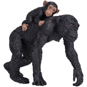 Figurica Mojo Wildlife – Čimpanza s bebom