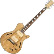 Michael Kelly Hybrid Special Spalted M Spalted Maple Jazz kitara (polakustična) (Rabljeno)