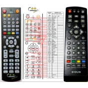 General EVOLVEO PHOENIX DX600, DX610 - compatible General-branded remote control
