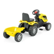Deciji traktor sa prikolicom 956 žuti